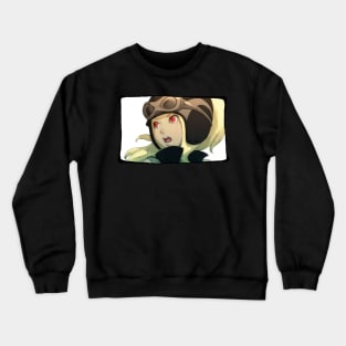 Gravity Rush - Kat Surprised Spy Portrait Crewneck Sweatshirt